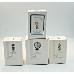 Precious Moments 2016 & 2015 Ornaments‎ Porcelain Ornaments Lot of 4 – New